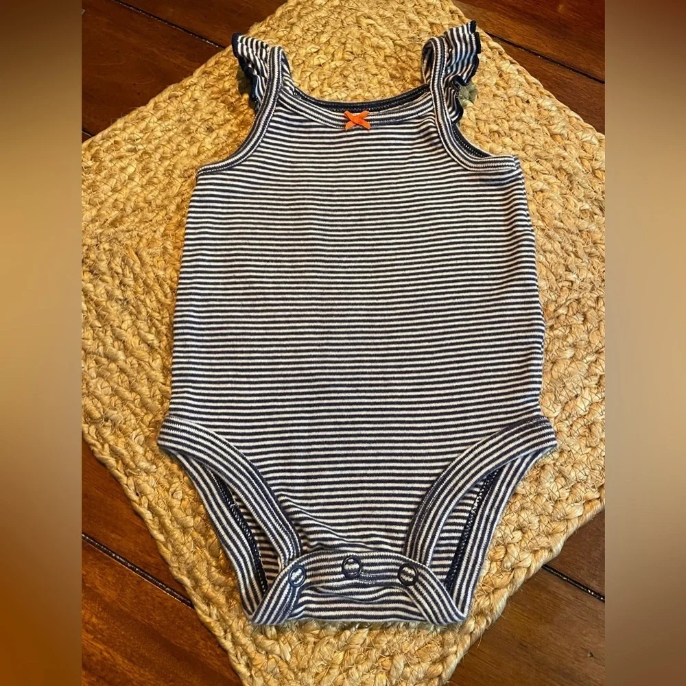 Carter’s Onesie Romper with flutter sleeves